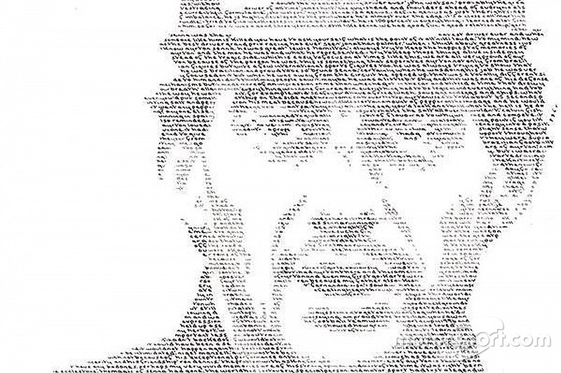 Com frases sobre Senna, artista cria "retrato escrito”