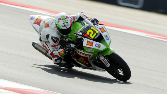 Jerez, Libere 1: doppietta tricolore con Rinaldi e Stirpe