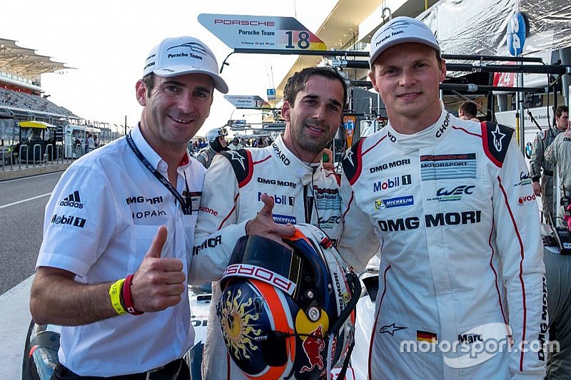 Polesitters Romain Dumas, Neel Jani, Marc Lieb