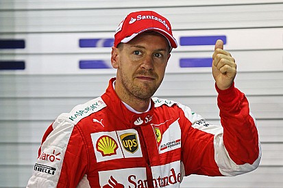 Singapore GP: Vettel ends Hamilton's pole run as Mercedes struggles