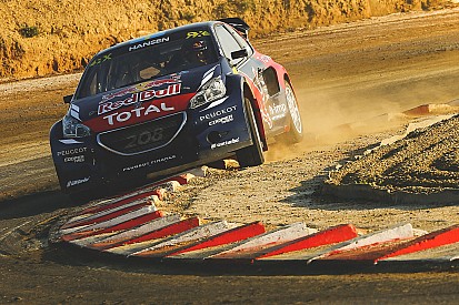 Timmy Hansen leads inaugural Barcelona RX