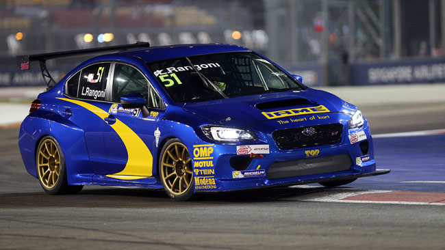 15° posto per Luca Rangoni con la Subaru WRX STI