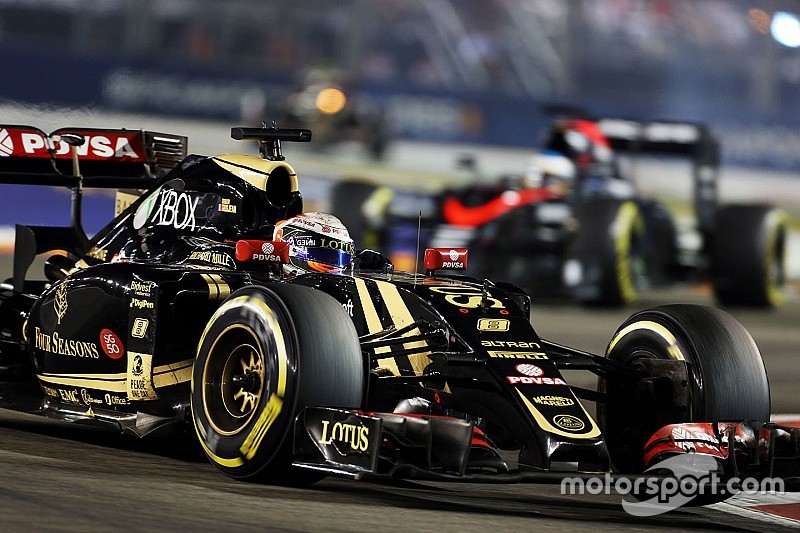Grosjean victime de la voiture de sécurité virtuelle