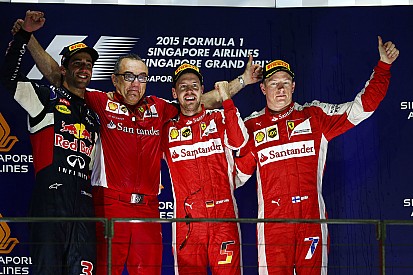 Vettel meglio di Senna nella terza vittoria della Ferrari
