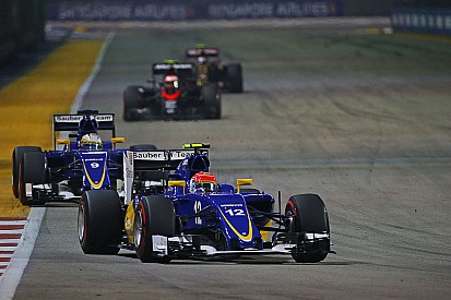 Nasr comemora ponto após final de semana difícil em Cingapura