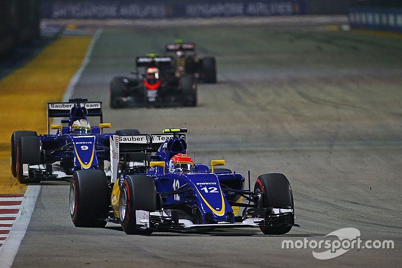 Nasr comemora ponto após final de semana difícil em Cingapura