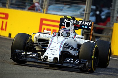 Bottas finished the Singapore Grand Prix in fifth place