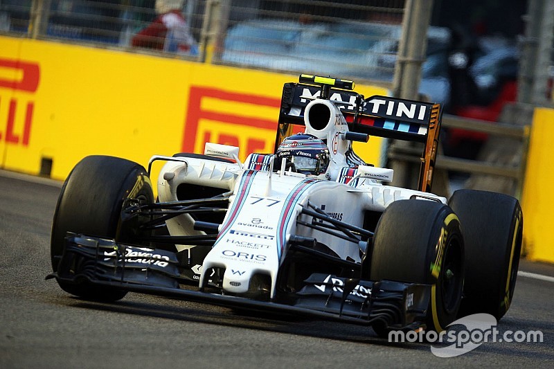 Bottas finished the Singapore Grand Prix in fifth place