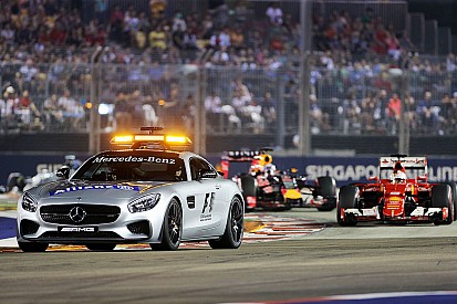 Invasão de pista em Marina Bay preocupa chefes de equipe