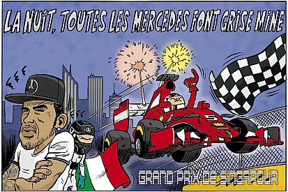 Le Grand Prix de Singapour vu par Cirebox!