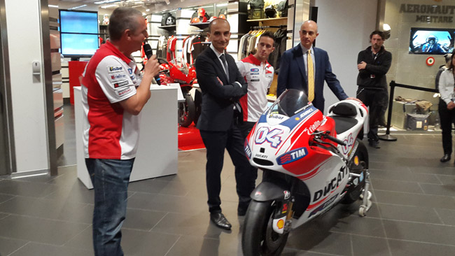 Ducati "vola" con l’Aeroporto di Bologna