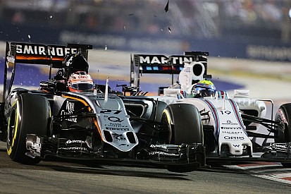 Hülkenberg admet ses torts pour l'accrochage avec Massa