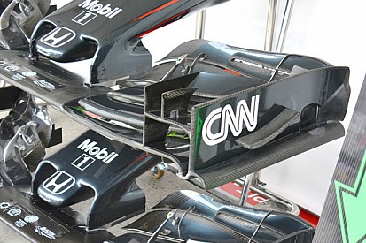 McLaren: aggiunto un profilo sull'ala anteriore