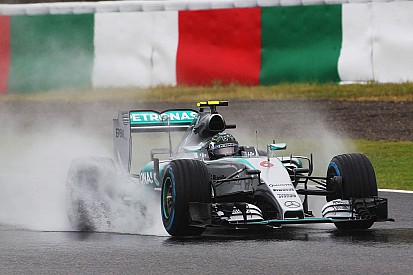 Mercedes: Limited running in wet conditions on Day One at Suzuka