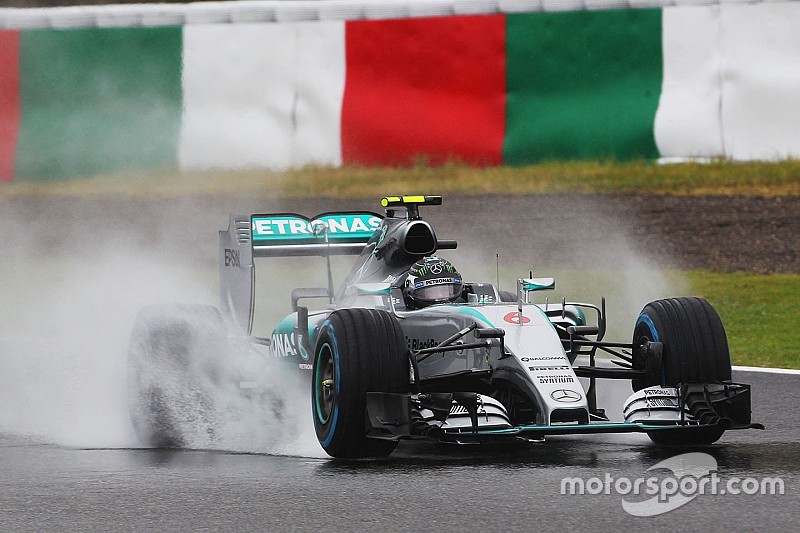 Mercedes: Limited running in wet conditions on Day One at Suzuka