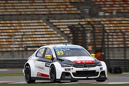 Shanghai WTCC: Ma Qing Hua leads first practice