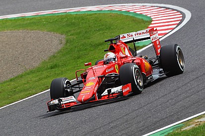 Second and third row for the Scuderia Ferrari at Suzuka