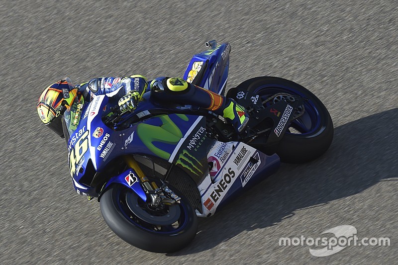 Valentino intentó rebasar a Pedrosa, pero "estaba inspirado"
