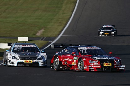 Audi driver Molina celebrates first DTM victory