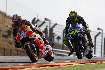 Magnificent second place for Pedrosa after intense battle with Rossi