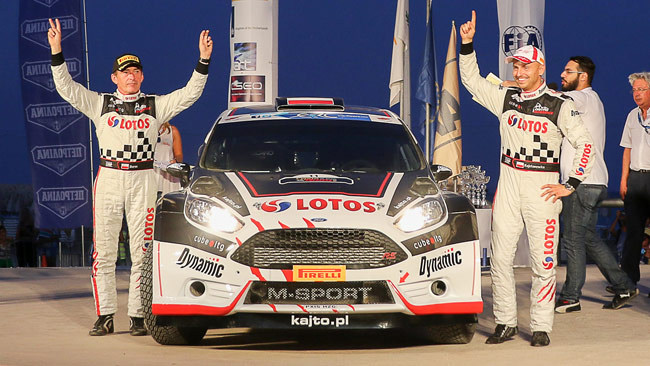 Kajetanowicz: "E' stato un rally bellissimo e da brividi"