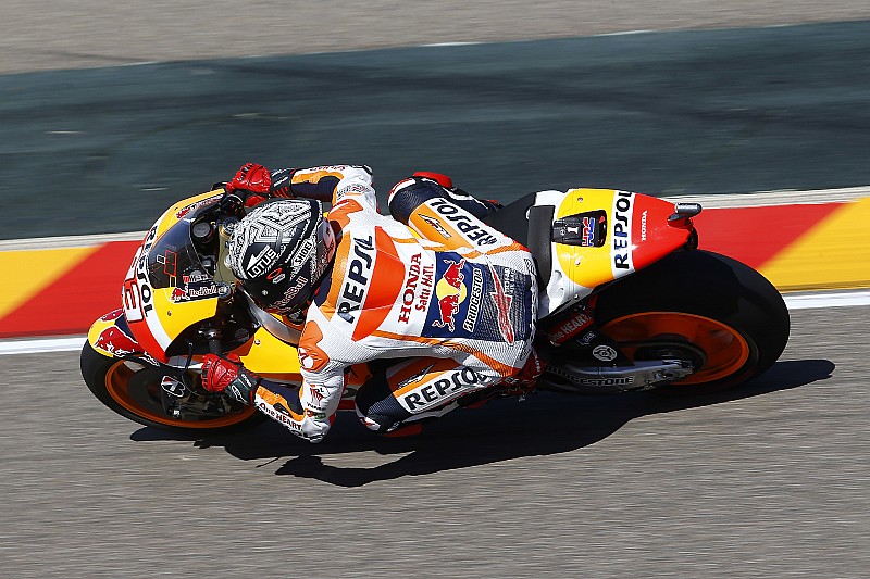 Marquez admits to “lack of patience” after Aragon tumble