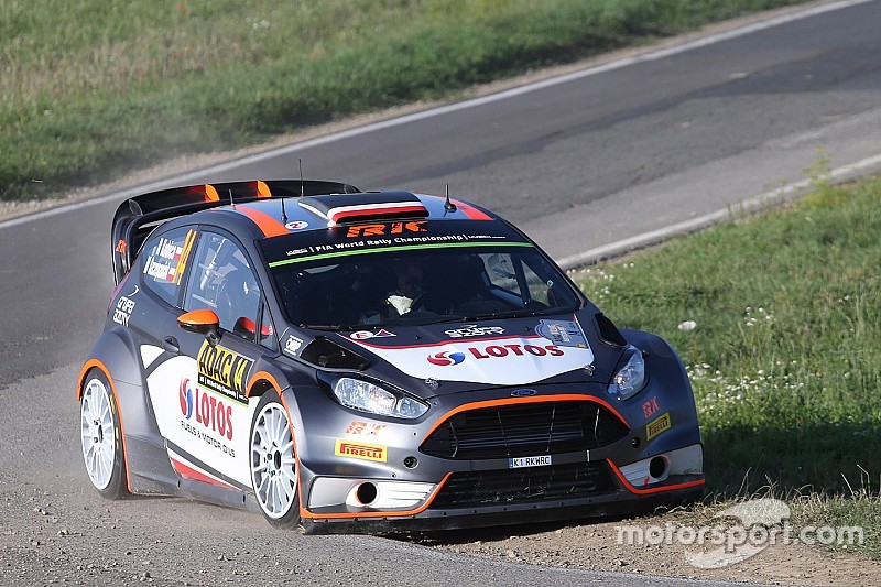 Kubica meilleur temps d'un shakedown très humide