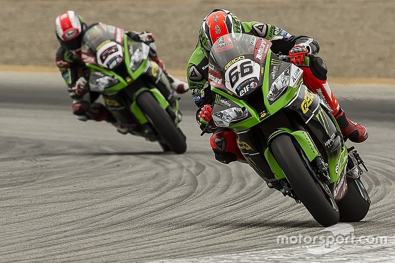 Дуэт Kawasaki быстрее всех в первой тренировке