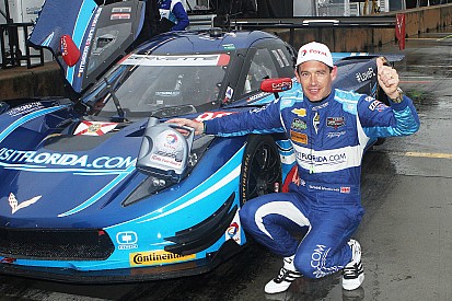 UPDATE: VisitFlorida.com Corvette DP on the Petit pole, but GT Le Mans cars close behind