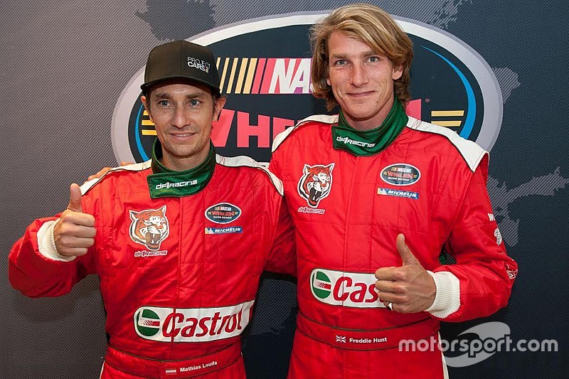 Freddie Hunt y Mathias Lauda serán compañeros en NASCAR Euro