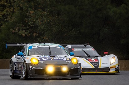 Bourdais takes lead before Petit Le Mans is red flagged