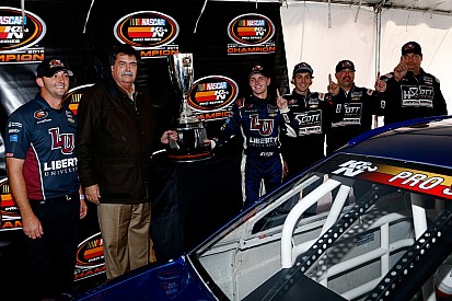 William Byron is heading to Trucks after winning K&N East championship
