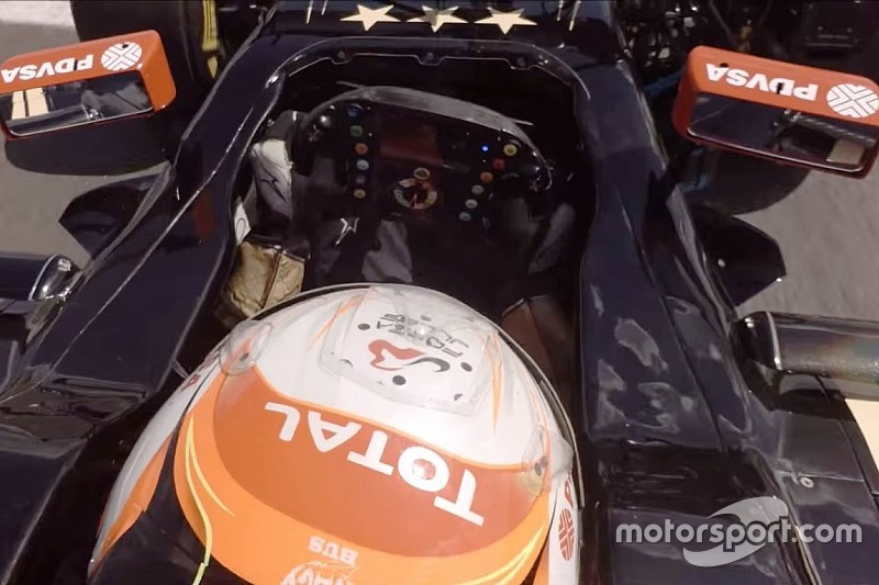 Dê uma volta em Brands Hatch a bordo da Lotus de Grosjean