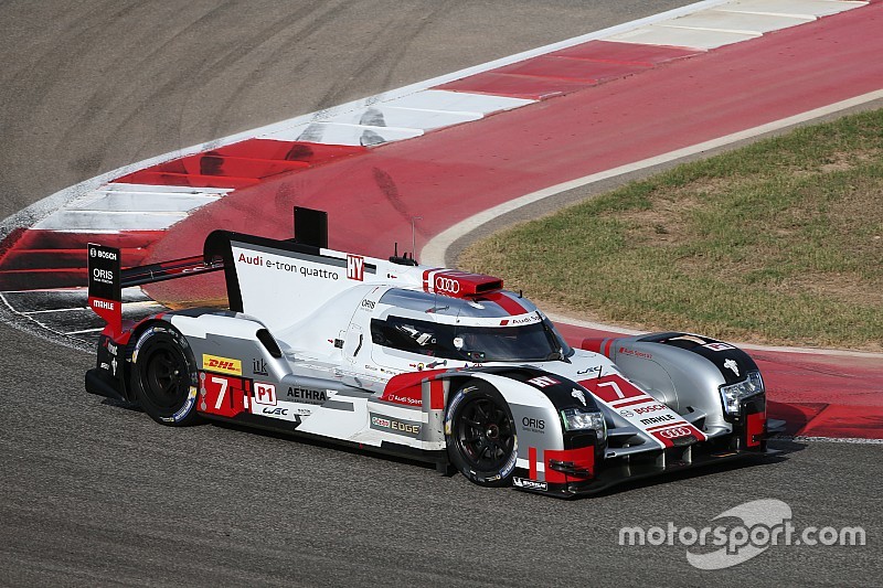 #7 Audi Sport Team Joest Audi R18 e-tron quattro: Marcel Fässler, Andre Lotterer, Benoit Tréluyer