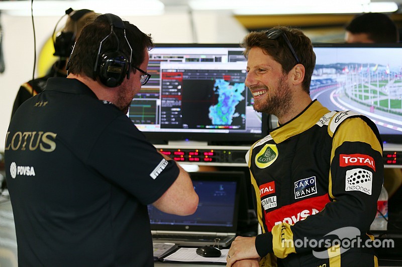 Lotus - "Un effort solide" de Romain Grosjean