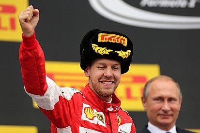 Vettel runner-up, Raikkonen fifth at Sochi