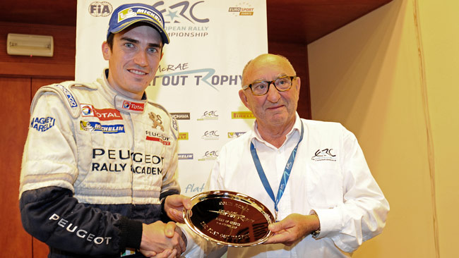 Il Colin McRae ERC Flat Out Trophy va a Craig Breen