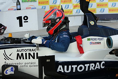 Após grave acidente, Pedro Piquet volta em Curitiba