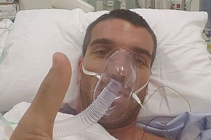 No hospital, de Angelis publica foto e tranquiliza fãs