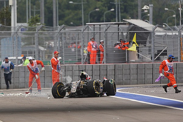 Lotus diz que acidente de Grosjean não teve falha técnica