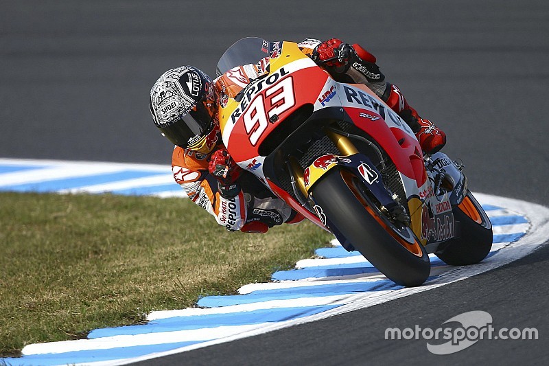 MotoGP澳大利亚菲利普岛站排位:马奎斯夺杆位 罗西第三排发车