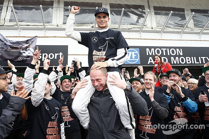 Campeón 2015 Pascal Wehrlein, HWA AG