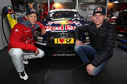 Max Verstappen visits Mattias Ekström