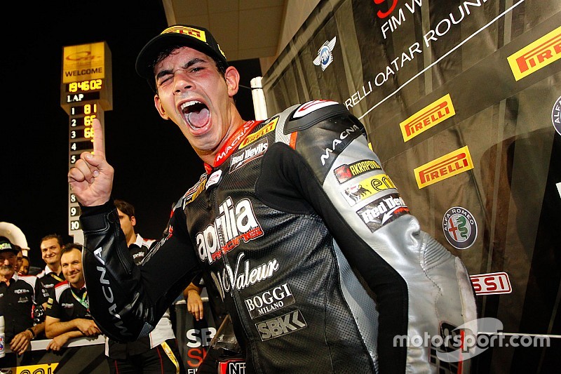 Jordi Torres, Aprilia Racing Team, vincitore di gara 1