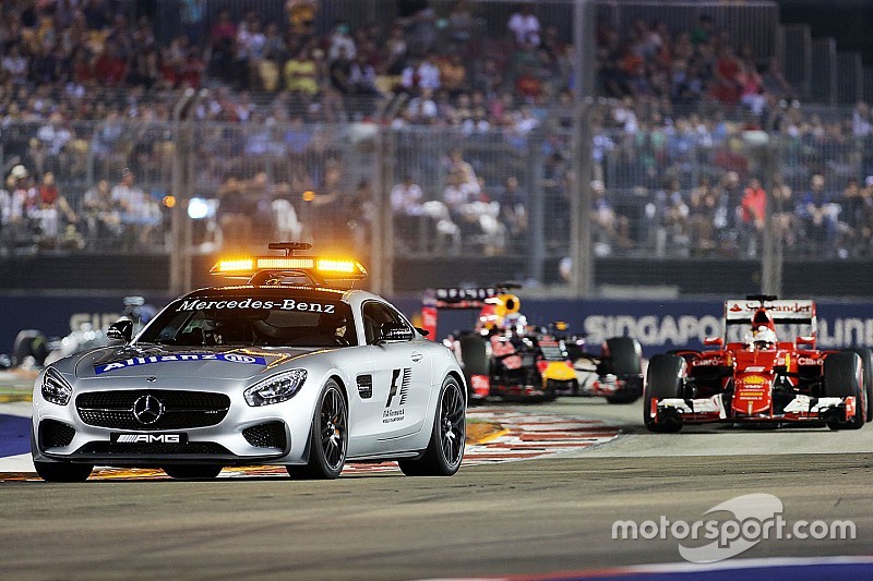 El intruso del GP de Singapur regresa a la cárcel