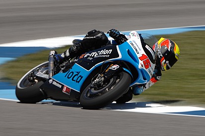De Angelis says injuries "won't prevent him from continuing to race"
