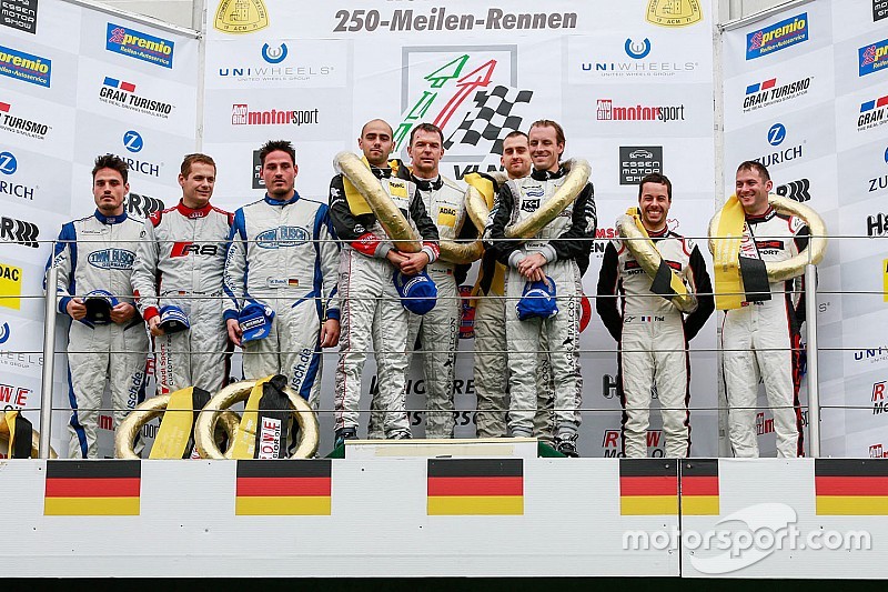 Podium: 1. Hubert Haupt, Yelmer Buurman, Adam Christodoulou, Manuel Metzger, Black Falcon; 2. Marc B