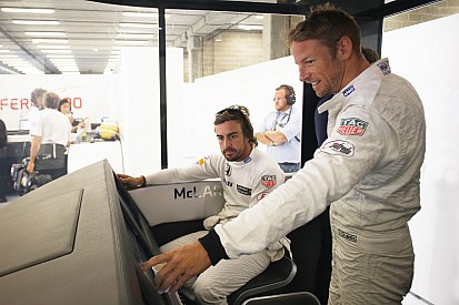 Button: I hope Alonso "annihilates me"