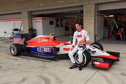 Rossi's car gets Stars and Stripes treatment for Austin