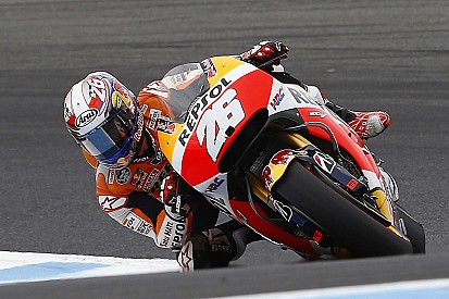 Sepang, Libere 1: Pedrosa guida i "fantastici quattro"